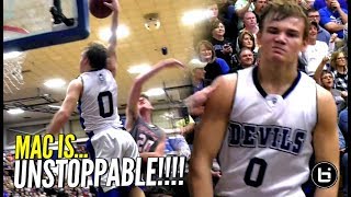 Mac McClung IS UNSTOPPABLE Goes KOBE On Em w 41 Points To Win District Championship [upl. by Docilu738]