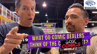 What Do Comic Book Dealers Think Of Current CGC Comics 99s Lawsuits WonderCon 2024 Discussion [upl. by Gianna]