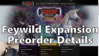 Feywild Expansion Preorders and Details Released [upl. by Acinahs]