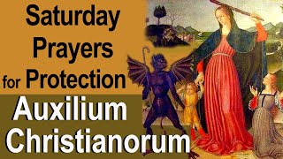 Saturday Auxilium Christianorum Catholic Deliverance Prayers for Protection for Use by the Laity [upl. by Ermey]