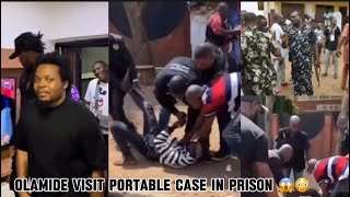 Olamide Help Portable out of PRION after Polic€ Bundle and ARRET portable as he jump fence [upl. by Atinot73]