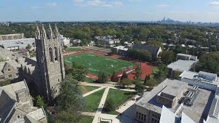 Drone Footage of Saint Josephs University Campus [upl. by Yeclek]