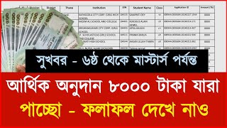 ৬ষ্ঠ থেকে ১২শ পর্যন্ত শিক্ষার্থীদের আর্থিক অনুদান দেয়া শুরু  upobritti taka 2024  Upobrittir tk [upl. by Montagu]