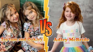 Taytum and Oakley Fisher VS Adley McBride Transformation 👑 New Stars From Baby To 2024 [upl. by Leblanc]