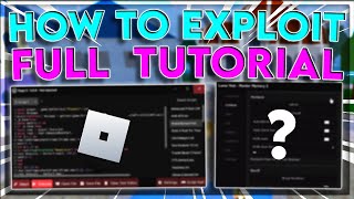 EASY How To Exploit  Use Scripts In ROBLOX  Full Tutorial For Exploiting  SEPTEMBER 2023 [upl. by Nolyd]