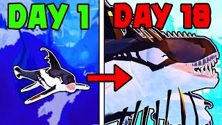 I Survived 20 Days as a KAIJU WHALE in Creatures of Sonaria [upl. by Fitzgerald145]