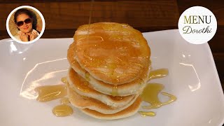 Prawdziwe amerykańskie PANCAKES Przepis jak zrobić te puszyste i delikatne naleśniki MENU Dorotki [upl. by Quackenbush]