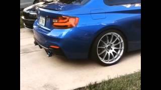 2015 BMW m235i Exhaust [upl. by Krid8]