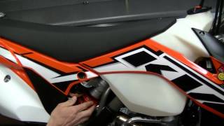 How to remove your KTM PDS shock and spring [upl. by Assyl]