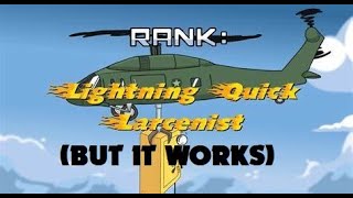 Henry Stickmin  Lightning Quick Larcenist But it works [upl. by Hirza425]