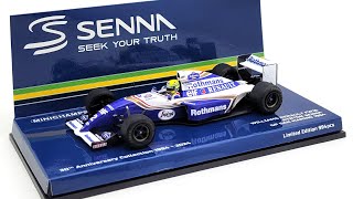 1994 Williams FW16 Ayrton Senna  Scale 143 [upl. by Neerroc]