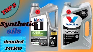 The top 5 best synthetic oils for 20232024  A detailed review [upl. by Barnett]