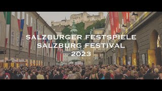 2023 Salzburger Festspiele Ostern Pfingsten SommerSalzburg Festival Eastern Whitsun Summer [upl. by Al]