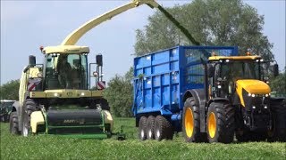 JCB amp KRONE at Grassland amp Muck 2017 [upl. by Sybley]