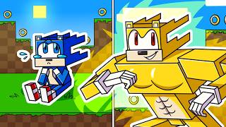 I Survived 1000 DAYS as SONIC in HARDCORE Minecraft  Animated Characters Compilation [upl. by Tut988]