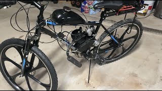 Motorized Bike Jackshaft kit Shift kit installation video p1 [upl. by Babb23]