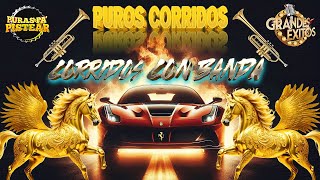 PUROS CORRIDOS VIEJITOS CON BANDA  Corridos Con Banda Pa Pistear Mix 2024 [upl. by Elokin]