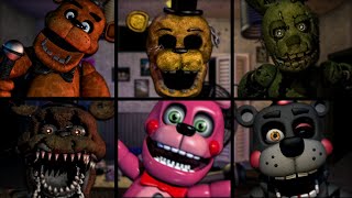 Ultimate Custom Night  ALL JUMPSCARES amp ATTACKS  1080p60 [upl. by Sayed]