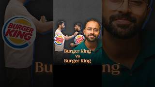 Burger King VS Burger King llashorts 1012 [upl. by Annahsad]