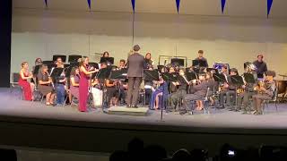 Philip Parker  Soliloquy and Dance  Megan Nguyen Oboe  COHS Wind Ensemble [upl. by Biagio]