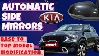 Kia Sonnet 🔝 Model Feature  Sonnet 2022 Modified Like Top  Sonnet Orvm Auto Fold Side Mirror [upl. by Puritan]