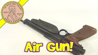 1980s Vintage Crosman Model No 1389 Backpacker 10Pump Air Pellet Gun [upl. by Elawalo948]