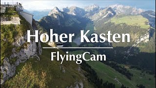 Webcam Hoher Kasten – Spätsommerliche Luftaufnahme aus dem Appenzell [upl. by Eerbua]