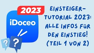 EinsteigerTutorial für die App quotiDoceoquot im Jahr 2023  Teil 1 [upl. by Eki]