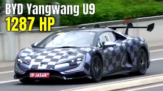 BYD Yangwang U9 Testing At The Nürburgring [upl. by Agamemnon]