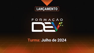 Lançamento Formação DEV [upl. by Fini]