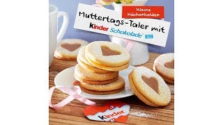 MuttertagsTaler mit kinder Schokolade [upl. by Htennaj]