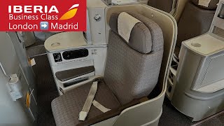 Iberia Business Class on the A330 300  Heathrow ➡️ Madrid [upl. by Ycram]