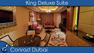 Hotel Conrad Dubai  King Deluxe Suite  Rundgang  Roomtour  KreuzfahrtVideo 2024  4K UHD [upl. by Harak589]