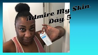 Admire My Skin Ultra Potent Brightening Serum Day 5 [upl. by Alyson]