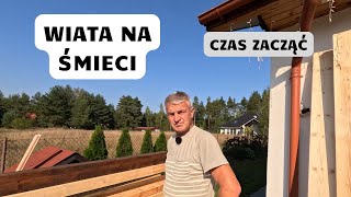 Wiata na śmieci Drewno z odzysku [upl. by Benoit]