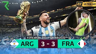 MESSI WON THE TROPHY IN THE BEST AND MOST DRAMATIC WORLD CUP FINAL OF ALL TIME [upl. by Frodi]