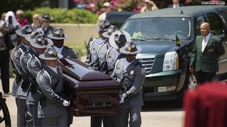 Video Clementa Pinckney given heros farewell [upl. by Yticilef]