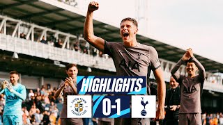 LUTON TOWN 01 TOTTENHAM HOTSPUR  PREMIER LEAGUE HIGHLIGHTS  VAN DE VEN FIRST GOAL FOR SPURS [upl. by Arbmat]