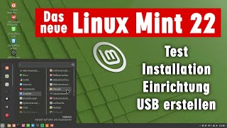 Das neue Linux Mint 22 Wilma ist das neue Windows ▪️ Test ▪️ Installation ▪️ USBStick [upl. by Raquela]