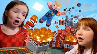 NiKO TRiCKS ADLEY with TNT 🧨 Adleys Secret Plan sneaking into Nikos hidden fort dont get caught [upl. by Nasar501]