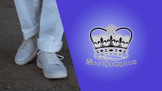 The Most Luxurious Sneaker in the World  Crown Northampton Hand Stitch Initial Impressions [upl. by Aimik281]