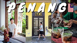 🇲🇾Penang Travel Vlog binge eating local food amp staying at exquisite heritage building for 2 nights [upl. by Norby]