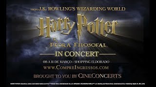 Harry Potter e a Pedra Filosofal in Concert [upl. by Ennairrek661]