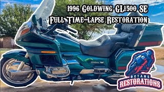 1996 GoldWing GL1500 SE FULL Timelapse Restoration [upl. by Cynde]