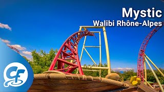 Mystic front seat onride 5K POV 60fps Walibi RhôneAlpes RhoneAlpes [upl. by Eniamsaj]