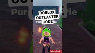 Roblox OUTLASTER CODE December 2021 WORKING [upl. by Lael]