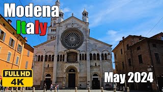 【4K】𝐖𝐀𝐋𝐊 ➜ Modena Italy May 2024 [upl. by Keavy296]