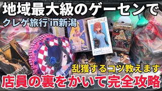 【クレーンゲーム】取り方も解説！ここに行け！！！！雪国のヤバすぎるゲームセンターを完全攻略！！史上最強の神店舗！！【クレゲ旅】 [upl. by Aisek]