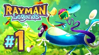 Once upon a Time Teensies in Trouble  Rayman Legends 1 5 Player [upl. by Einnaej]