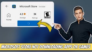 Microsoft Store Not Downloading Apps or Games NEW FIX 2024 [upl. by Dleifrag]